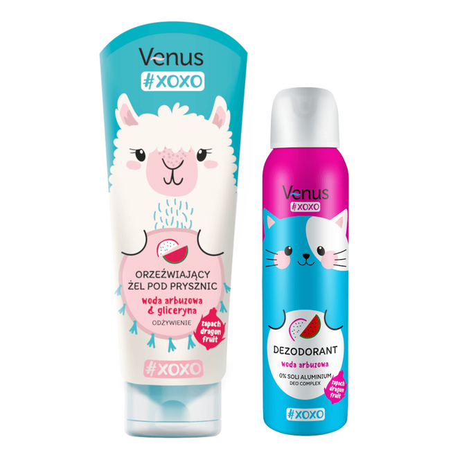 Zestaw żel pod prysznic i dezodorant Venus XOXO | E-sklep Pharma CF